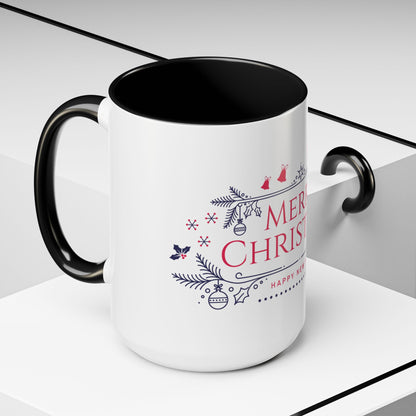 Merry Christmas Accent Mug