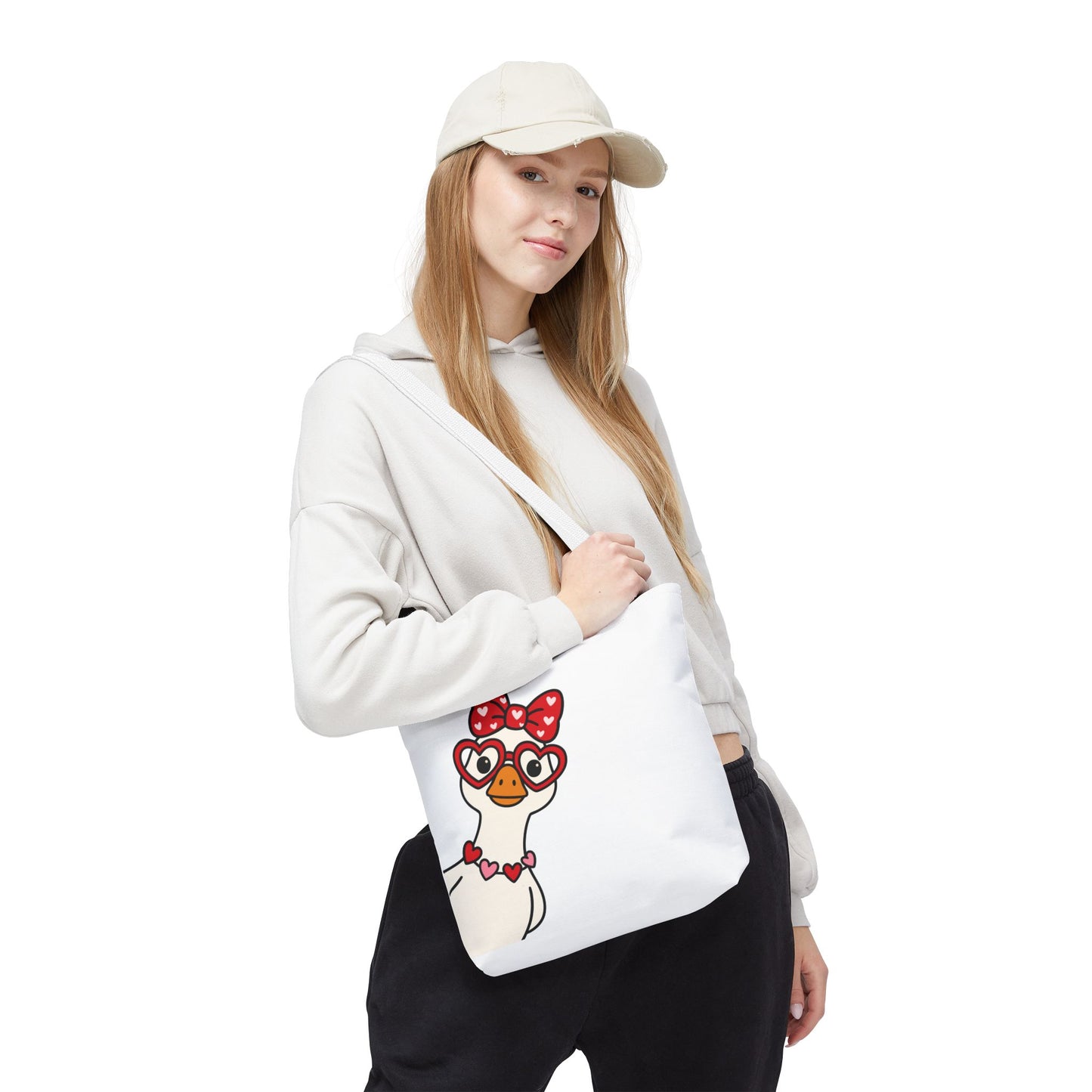 Valentine Goose Market Tote