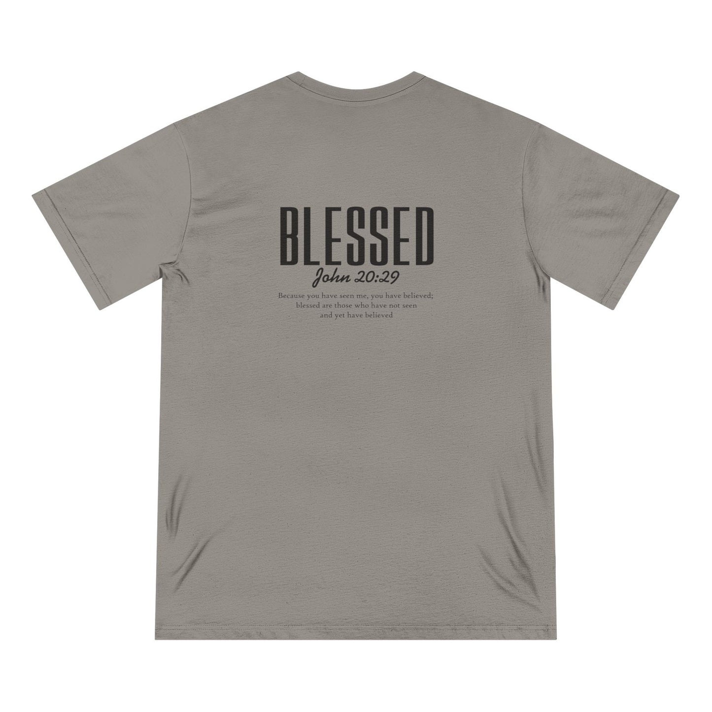Blessed Organic T-Shirt - Inspirational Faith Tee