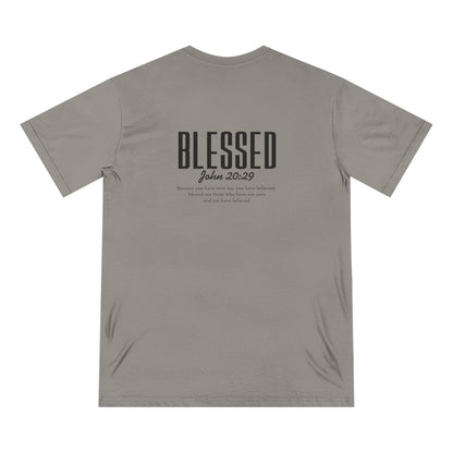 Blessed Organic T-Shirt - Inspirational Faith Tee