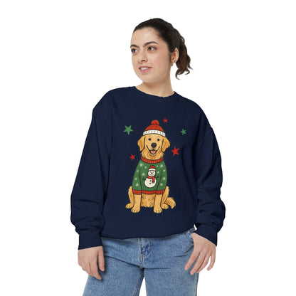 Holiday Golden Retriever Sweatshirt